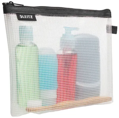 Produktbild von Leitz 40140095, Unisex, Zubehörtasche, Universalgröße, Reißverschluss, Wasserfest, Schwarz