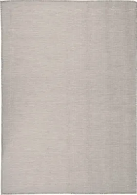 Produktbild von The Living Store Outdoor-Teppich Flachgewebe 160x230 cm Taupe