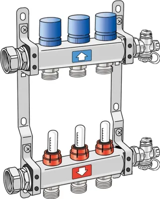 Produktbild von KE Kelit KMU590E, KELOX-ULTRAX, FB Verteiler 3, L: 275mm, 1 Stk.