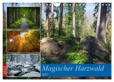 Produktbild von Magischer Harzwald (Wandkalender 2027 DIN A4 quer), CALVENDO Monatskalender