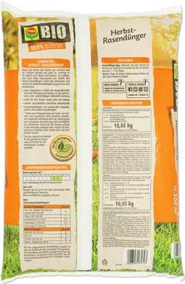 Produktbild von Herbst-Rasendünger Compo 10,05 kg 200 m² organischer Dünger mit extra viel Kalium für bessere Frosthärte und erhöhte