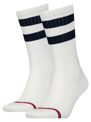 Productafbeelding van Tommy Jeans uni sportieve sokken met strepen, 2-pack