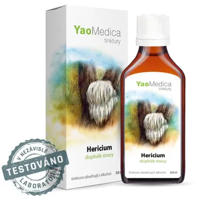 Obrázek produktu pro YaoMedica Hericium 50 ml MYCOMEDICA