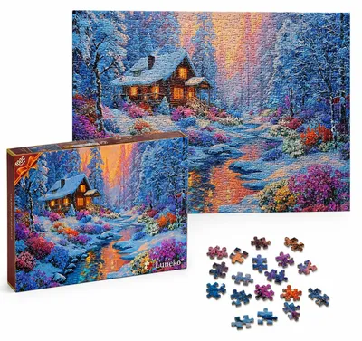Imagen del producto de 1000 piezas de puzzle con temática de pintura al óleo
