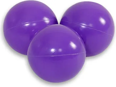 Produktbild von Kunststoffbälle für Ballbox - Spielbälle - Kinderfreundliches und sicheres Material - 50 Stück
