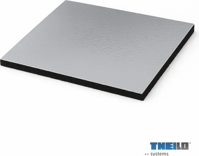 Produktbild von Theilo Stelzlager Pads – Alukaschiert 8 x 220 x 220 mm