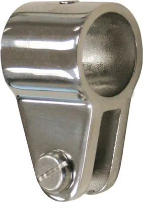 Produktbild von Verdeckbeschlag Mittelstück für Rundrohr Ø 22 mm Edelstahl V4A