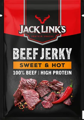 Produktbild von Jack Link's Beef Jerky Sweet & Hot 12 x 40g