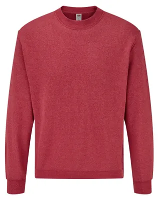 Immagine prodotto di Fruit of the Loom - Felpa "Classic" da uomo FK2945 (XL) (rosso brughiera)