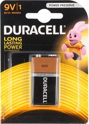 Produktbild von 1x Batterie: alkalisch Basic 6F22 9V Anz.Bat: 1  aufladbar(nein) 6LF22/9V/MN1604(K