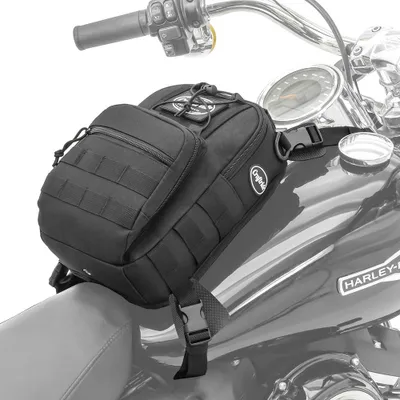Immagine prodotto di Borsa da serbatoio per moto Dark Gear 9L con chiusura a strappo