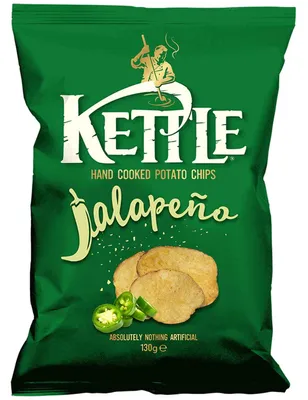 Produktbild von Kettle Chips Jalapeño 130g