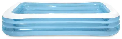 Zdjęcie produktu dla Intex 58484, Basen nadmuchiwany, 1050 l, Prostokątny, 6 lat(a), Winyl, Niebieski, Biały