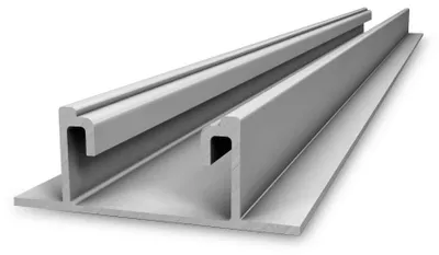 Image de K2 Systems 2003460, Barre de montage, Aluminium, Montage sur toit, Gris, 63 mm, 22,5 mm