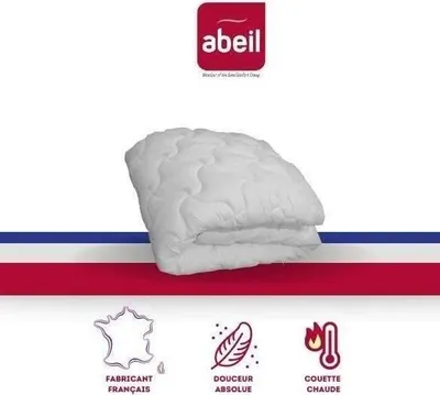 Zdjęcie produktu dla Kołdra Ciepła Abeil Douceur Absolue 220x240 cm, Mikrofibra Poliester, 400 gr/m², Biała