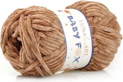 Zdjęcie produktu dla Włóczka Luna Art Baby Fox 100-41 / jasny brąz