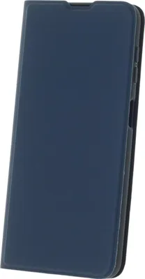 Productafbeelding van Telefoonhoesje, beschermhoes voor smartphone, slank en zacht hoesje met kaarthouder en magnetische sluiting, voor iPhone 17 Pro, donkerblauw