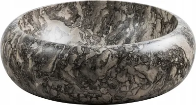 Produktbild von Waschbecken Aufsatzwaschbecken Waschtisch Waschschale Marmor Rund