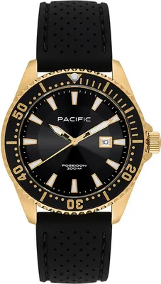 Image de Montre Pacific pour homme, noire, Pacific-PC00960