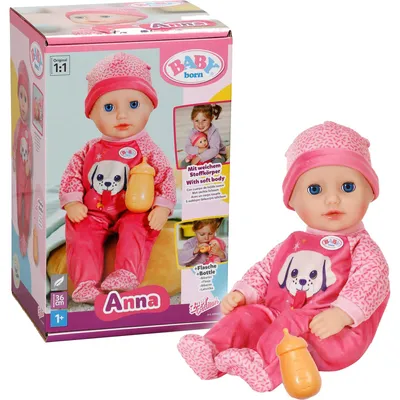 Obrázok produktu pre BABY born @ Anna Pink 36cm, Bábika, Žena, 3 rok / roky, Chlapec / dievča, 360 mm, Viacfarebný