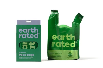 Produktbild von Earth Rated Kotbe Griff Lavendel 120 St