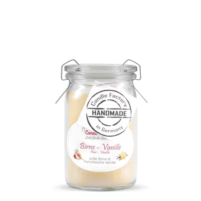 Produktbild von Candle Factory Baby Jumbo Birne-Vanille Duftkerze Dekokerze 308108