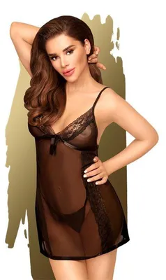 Produktbild von Lässiges Chemise Seduction Schwarz