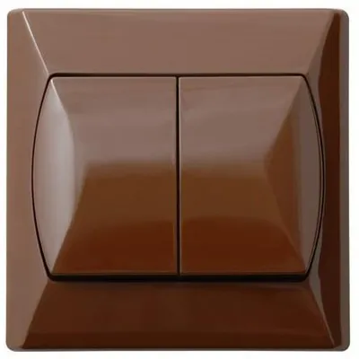Image de Lustre Brun Interrupteur Ospel Accent