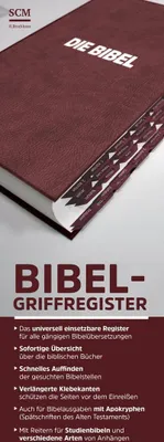 Obrázok produktu pre Bibel-Griffregister rot