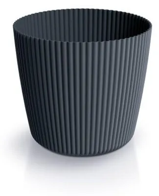 Obrázek produktu pro Prosperplast s.r.o. Květináč MILLY ROUND antracitová 12,9 cm