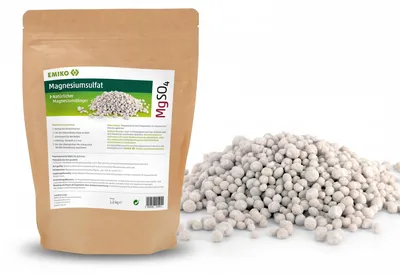 Obrázok produktu pre Emiko síran horečnatý 1 kg Zlepšuje štruktúru pôdy a vstrebávanie živín