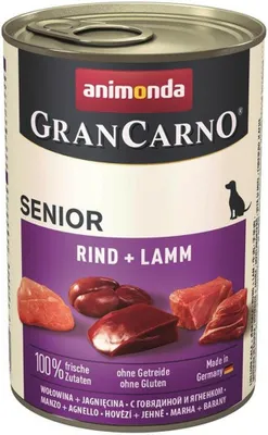 Produktbild von Animonda GranCarno Kalb+Lamm 6 x 400 g Dose