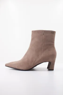 Produktbild von Tamaris Damen Stiefelette Blockabsatz Reißverschluss unifarben Vegan 1-25383-47, Größe:38 EU, Farbe:Beige