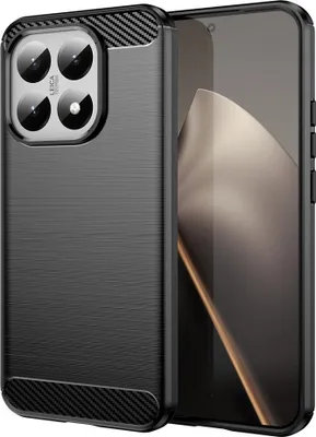 Produktbild von Xiaomi 15T Hülle - Coverup Armor Brushed TPU Back Cover - Schwarz
