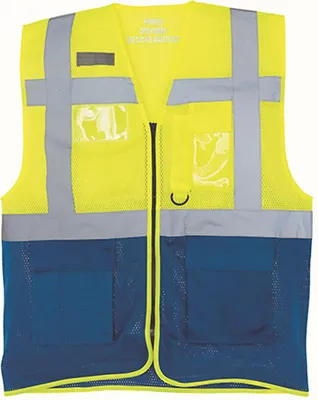 Produktbild von YOKO Hi-Vis Top Cool Recycled Open Mesh Executive Waistcoat
