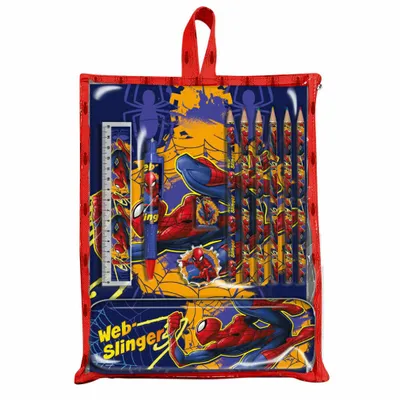Image de Plecak Marvel Spiderman z zestawem przyborów szkolnych - Kids Licensing
