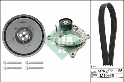 Produktbild von INA 529 0488 20 Keilrippenriemensatz für BMW 1 Schrägheck (F20)