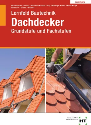 Produktbild von Lösungen Lernfeld Bautechnik Dachdecker