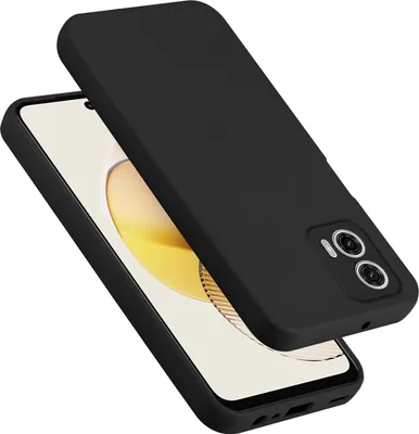 Produktbild von Cadorabo Hülle für Motorola Moto G73 Hülle Silikon Handyhülle Case aus flüssigem Silikon, Kratzfeste und stoßfeste Schutzhülle für Motorola Moto G73