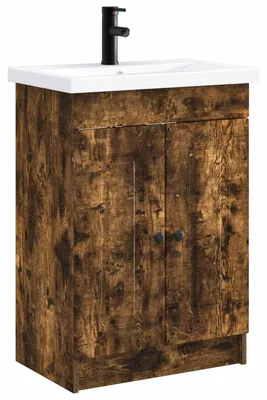 Obrázek produktu pro Sada koupelnového nábytku Kouřový dub 78,5 x 37,5 x 81 cm