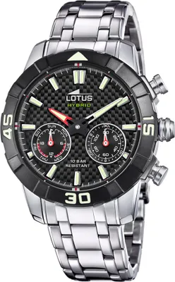 Produktbild von Lotus Herren Uhr Classic Sport Elegant Edelstahl Armbanduhr silber UL18810/2