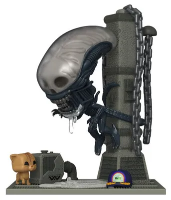 Produktbild von Funko FK88655 - Alien POP! Deluxe Vinyl Figur Xenomorph (Hovering) 9 cm -