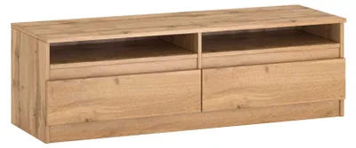 Produktbild von Lowboard Lala TV-Unterschrank 120x40x38cm Eiche Wotan mit Schubladen