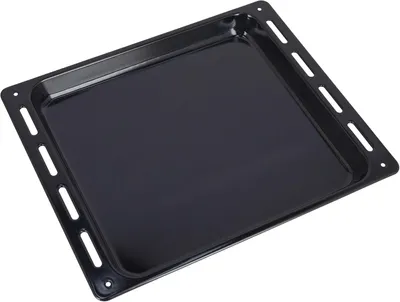 Produktbild von Emaille-Grillpfanne und Backblech für Iberna-Backöfen, 458 x 370 x 35 mm
