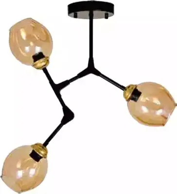 Zdjęcie produktu dla Lampy Żyrandol Lampa Sufitowa Żyrandol Sufitowy Złoty Nowoczesny Szklany