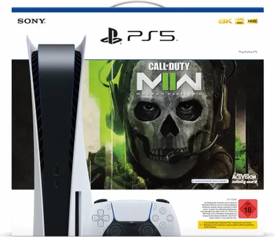 Produktbild von Sony PlayStation 5 PS5 Konsole inkl. Call of Duty: Modern Warfare II