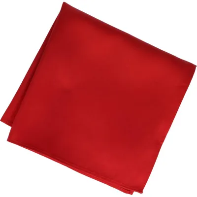 Produktbild von Seiden-Einstecktuch Uni de Luxe mit hoher Dichte und rollierten Kanten, 27,5 x 27,5 cm