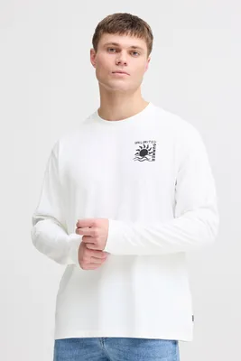 Produktbild von !SOLID SDODANI Herren Longsleeve Langarmshirt Shirt Baumwollmischung oversize