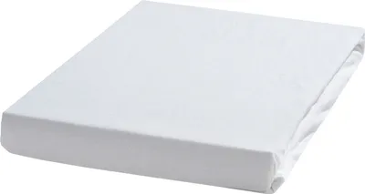 Produktbild von Spannbettlaken - 100 x 200 cm - Weiß - Baumwolle - mit Rundgummi