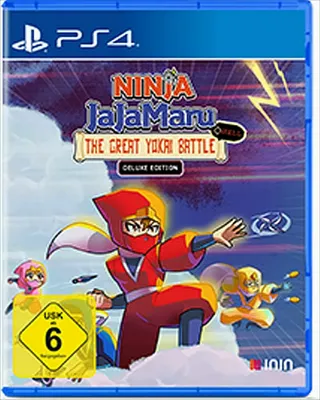 Produktbild von Ninja JaJaMaru: The Great Yokai Battle + Hell.  Deluxe Edition (PlayStation PS4)